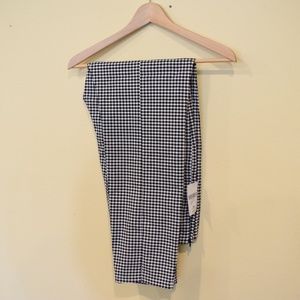Plus size gingham pants size 2X